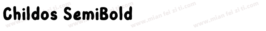 Childos SemiBold字体转换